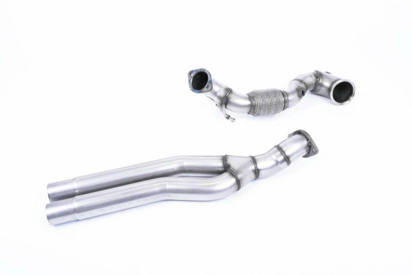 MILLTEK DOWNPIPE/KATERSATZ AUDI RS3 SPORTBACK 400PS (8Y MQB) FACELIFT ONLY - OPF/GPF AB2019