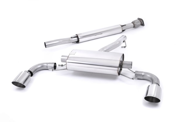 MILLTEK SPORTAUSPUFFANLAGE (TÜV) SUBARU BRZ 2.0L