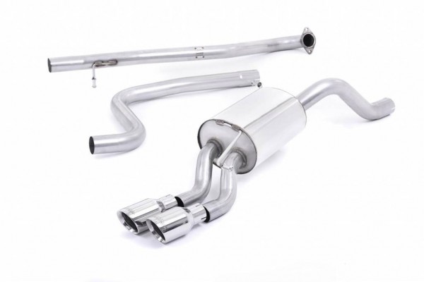 MILLTEK SPORTAUSPUFFANLAGE FORD FIESTA MK7 ECOBOOST