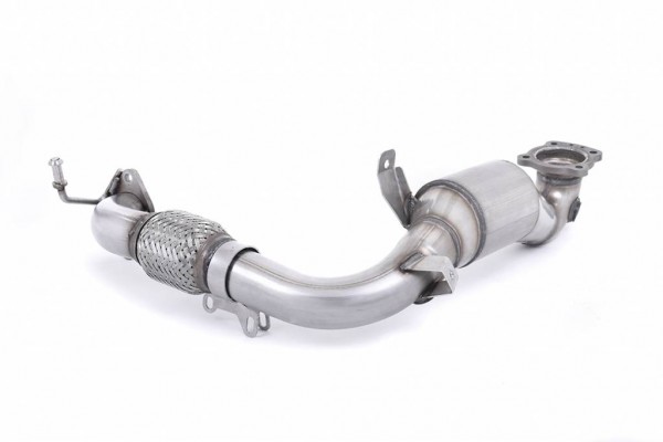 MILLTEK DOWNPIPE/SPORTKAT-KOMBI FORD FIESTA MK8 ECOBOOST OHNE GPF