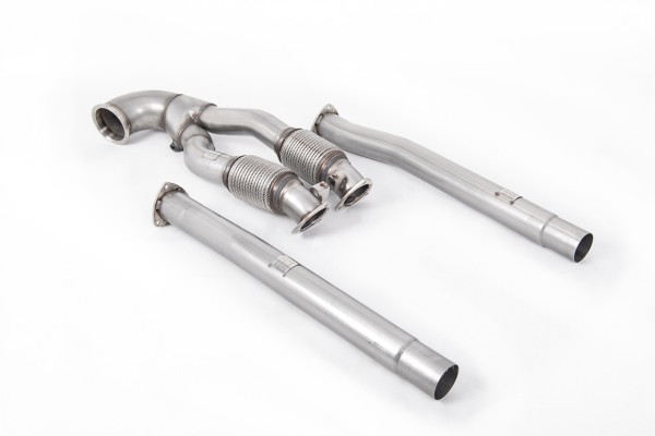 MILLTEK V2 DOWNPIPE/KATERSATZ AUDI RS3 SALOON/SEDAN 400PS (8Y MQB) AB2017