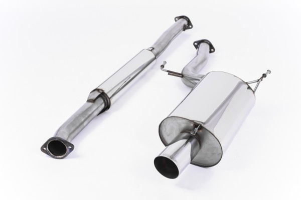 MILLTEK SPORTAUSPUFFANLAGE (TÜV) MITSUBISHI LANCER EVOLUTION 7 / VII UND 8 / VIII 2.0 TURBO