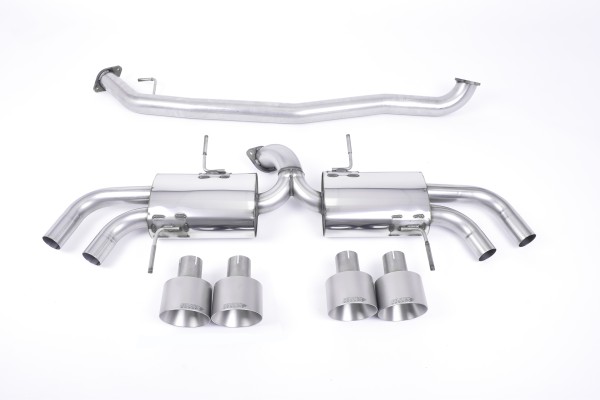 MILLTEK SPORTAUSPUFFANLAGE (TÜV) NISSAN GT-R R35 AB2009-2015