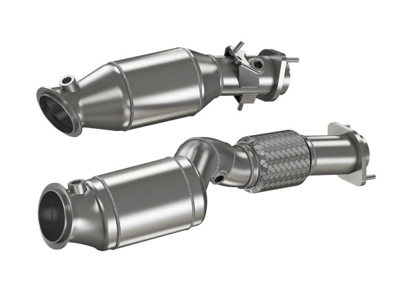 90822060 HJS DOWNPIPE BMW M2 M3 M4 G80 G82 G83 G87 X3 / X4 M F97 S58 OPF