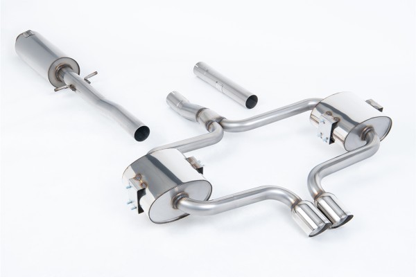 MILLTEK SPORTAUSPUFFANLAGE (TÜV) R52 MINI COOPER S CONVERTIBLE 2004-08