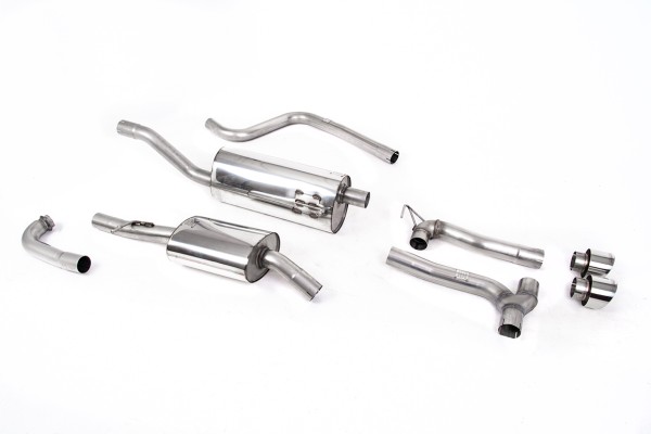 MILLTEK SPORTAUSPUFFANLAGE DUAL (TÜV) FORD FIESTA MK8 ECOBOOST OHNE GPF