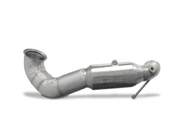 HJS 90817000 ECE DOWNPIPE MERCEDES A45 W176, CLA45 C117, GLA45 AMG X156