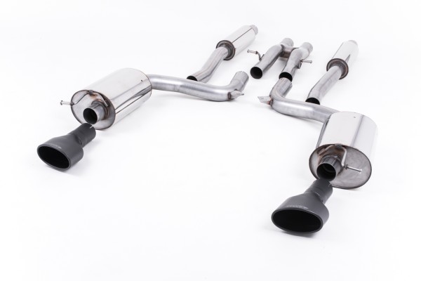MILLTEK SPORTAUSPUFFANLAGE (TÜV) AUDI RS6 C6 5.0 V10 BI-TURBO QUATTRO AB2008-2010