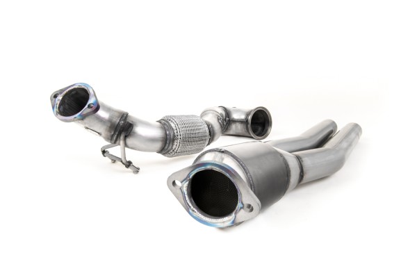 MILLTEK DOWNPIPE/SPORTKAT-KOMBI AUDI RS3 SALOON/SEDAN 400PS (8Y MQB) AB2017