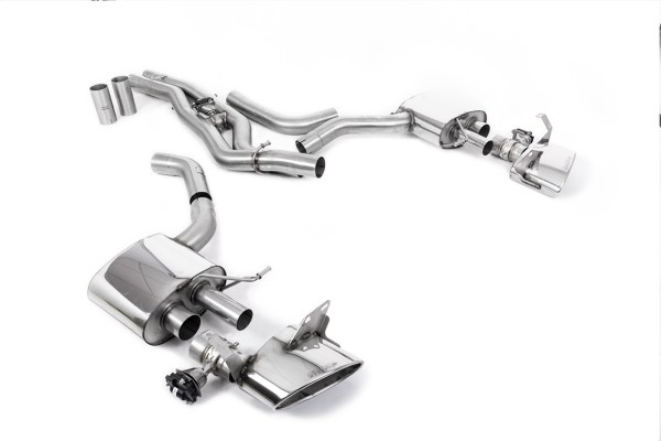 MILLTEK SPORTAUSPUFFANLAGE (TÜV) AUDI RS7 C8 4.0 V8 BI-TURBO (OPF/GPF) AB2019
